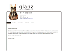 Tablet Screenshot of glanzsecondhand.ch